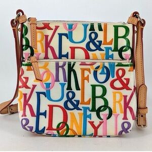 Dooney & Bourke Multicolor Alphabet Crossbody Bag
